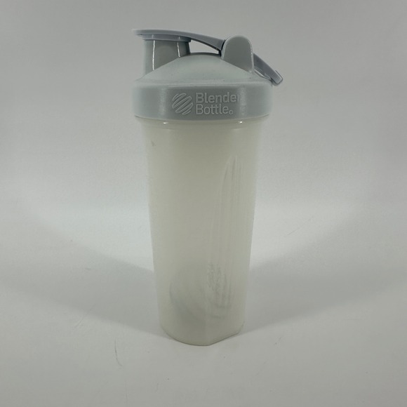 BlenderBottle Other - BlenderBottle Classic 28 oz Protein Shaker Cup Clear Grey Lid Gym Travel Preown